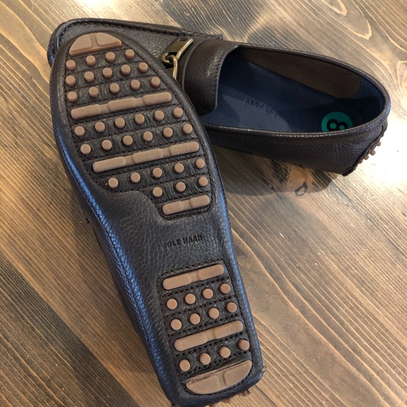 Cole Haan leather driving shoe loafers never worn - Picture 2 of 4